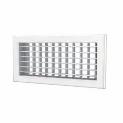 Double Louver Grille (With adjustable blades)